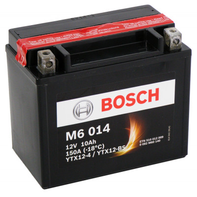 Μπαταρία μοτοσυκλέτας BOSCH M6 YTX12-BS