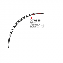 Αυτοκόλλητη ταινία ζάντας 3M DCW38P/PR3275 Αυτοκόλλητη ταινία ζάντας 3M DCW38P/PR3275