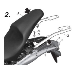 Σχάρα για κεντρική βαλίτσα SHAD H0HR67ST