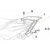 Σχάρα για κεντρική βαλίτσα SHAD Y0A57T