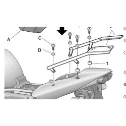 Σχάρα για κεντρική βαλίτσα SHAD Y0FZ11ST