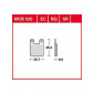 Τακάκια μοτοσυκλέτας TRW MCB535 thumb