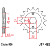 Γρανάζι κίνησης εμπρός JTF492.15 thumb