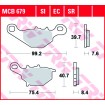 Τακάκια μοτοσυκλέτας TRW MCB679 thumb