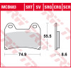 Τακάκια μοτοσυκλέτας TRW MCB683SCR