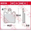 Τακάκια μοτοσυκλέτας TRW MCB706 thumb