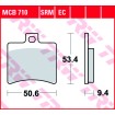 Τακάκια μοτοσυκλέτας TRW MCB710 thumb