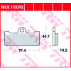 Τακάκια μοτοσυκλέτας TRW MCB715CRQ