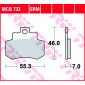 Τακάκια μοτοσυκλέτας TRW MCB733SRM thumb