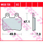 Τακάκια μοτοσυκλέτας TRW MCB735 thumb