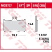 Τακάκια μοτοσυκλέτας TRW MCB737CRQ thumb
