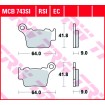 Τακάκια μοτοσυκλέτας TRW MCB743SI thumb