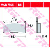 Τακάκια μοτοσυκλέτας TRW MCB756RSI