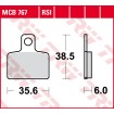 Τακάκια μοτοσυκλέτας TRW MCB767 thumb