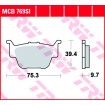 Τακάκια μοτοσυκλέτας TRW MCB769SI thumb