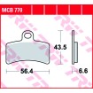 Τακάκια μοτοσυκλέτας TRW MCB770 thumb