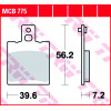 Τακάκια μοτοσυκλέτας TRW MCB775
