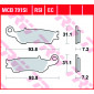 Τακάκια μοτοσυκλέτας TRW MCB791RSI thumb