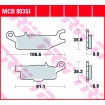Τακάκια μοτοσυκλέτας TRW MCB803SI thumb