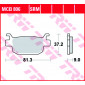 Τακάκια μοτοσυκλέτας TRW MCB806 thumb