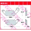 Τακάκια μοτοσυκλέτας TRW MCB812 thumb