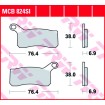 Τακάκια μοτοσυκλέτας TRW MCB824SI thumb