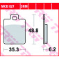 Τακάκια μοτοσυκλέτας TRW MCB827 thumb