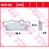 Τακάκια μοτοσυκλέτας TRW MCB830SRM