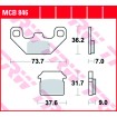 Τακάκια μοτοσυκλέτας TRW MCB846 thumb