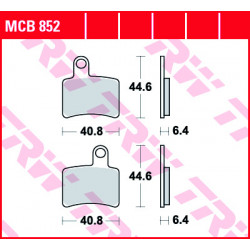 Τακάκια μοτοσυκλέτας TRW MCB852