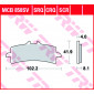 Τακάκια μοτοσυκλέτας TRW MCB858SCR thumb