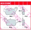 Τακάκια μοτοσυκλέτας TRW MCB873SRM Τακάκια μοτοσυκλέτας TRW MCB873SRM thumb