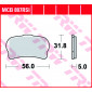 Τακάκια μοτοσυκλέτας TRW MCB887RSI thumb