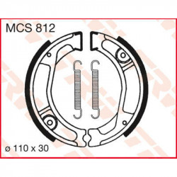Τακάκια μοτοσυκλέτας TRW MCS812