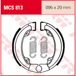 Τακάκια μοτοσυκλέτας TRW MCS813