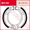 Τακάκια μοτοσυκλέτας TRW MCS832 thumb