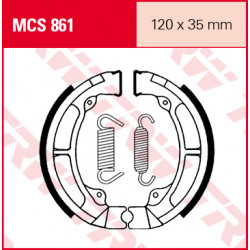 Τακάκια μοτοσυκλέτας TRW MCS861 Τακάκια μοτοσυκλέτας TRW MCS861