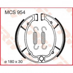 Τακάκια μοτοσυκλέτας TRW MCS954