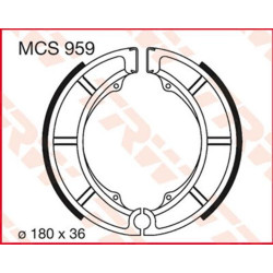 Τακάκια μοτοσυκλέτας TRW MCS959