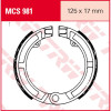 Τακάκια μοτοσυκλέτας TRW MCS981
