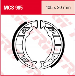 Τακάκια μοτοσυκλέτας TRW MCS985