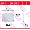 Τακάκια μοτοσυκλέτας TRW MCB701SR thumb