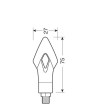 Φλας μοτοσυκλέτας LED LUM 90470 thumb