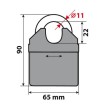 Αντικλεπτική αλυσίδα με κλειδαριά LAMPA C-LOCK 150 PLUS 90633 Αντικλεπτική αλυσίδα με κλειδαριά LAMPA C-LOCK 150 PLUS 90633 thumb
