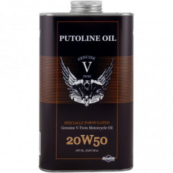 Συνθετικό λάδι μηχανής PUTOLINE V-Twin SAE 20W-50