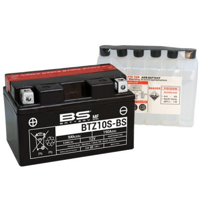 Μπαταρία μοτοσυκλέτας BS 12V - BTZ10S-BS