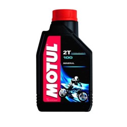 Λάδι μηχανής MOTUL 100 2T MINERAL 1L