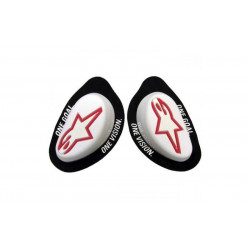 Σετ ξύστρες αναβάτη ALPINESTARS GP HARD WHITE