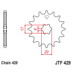 Γρανάζι κίνησης εμπρός JTF429.12 thumb