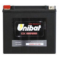 Μπαταρία μοτοσυκλέτας UNIBAT CX16B 19Ah, 12V
